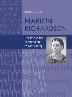 cover image of Marion Richardson